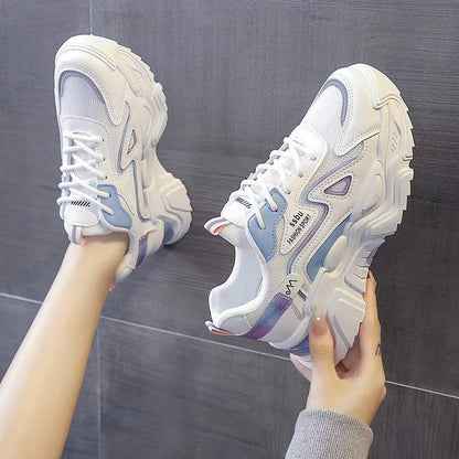 Damen Sneaker Sportlich Reflektierend Komfortabel Laufschuhe - BerlinGlamour