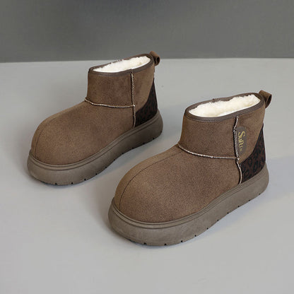 Warme Winterstiefeletten Damen Kuschelig Größe 36-41