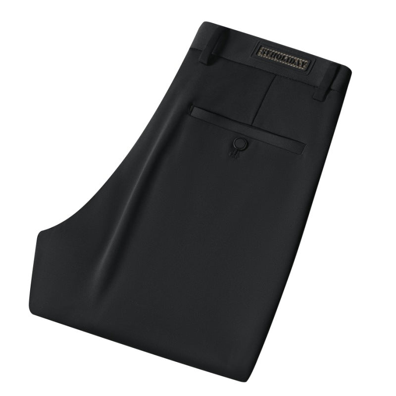 Herren Anzughose Elegant Modern Schnitt Mit Taschen