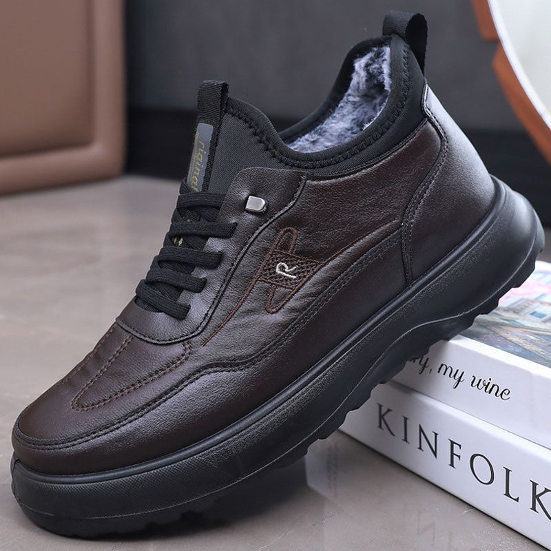Damen Sneaker Warm Innenfutter Komfort Schuhe