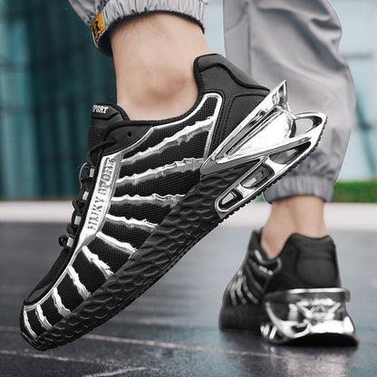 Damen Sneaker Sportlich Reflektierend Laufschuhe