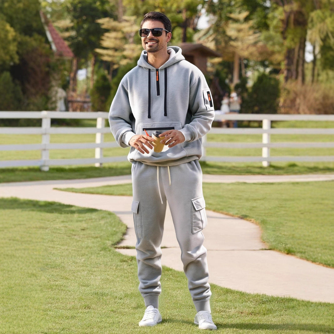 Herren Sportanzug mit Taschen Modern Sportlich