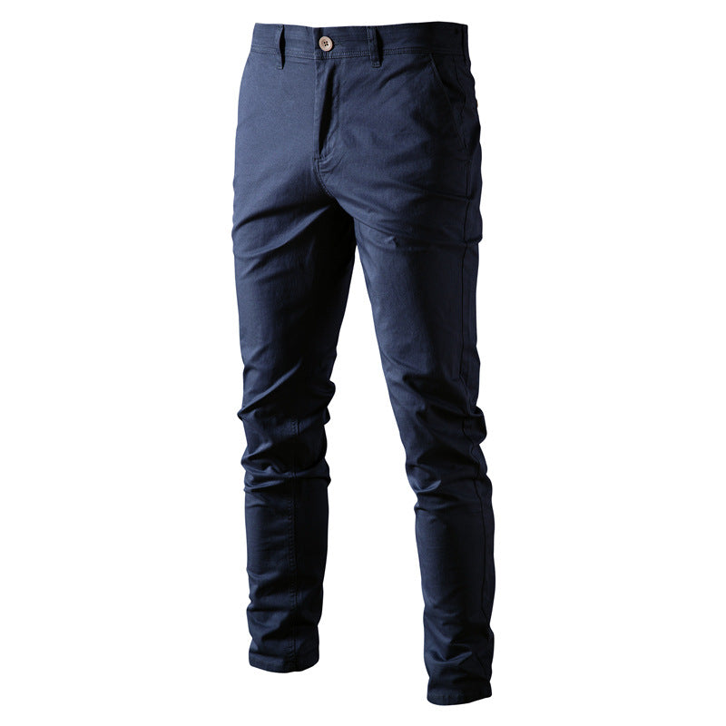 Herren Chino-Hose Slim Fit Elastisch Modern