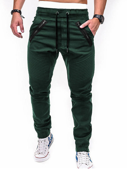 Herren Jogginghose Elastisch Mit Kontrasttaschen