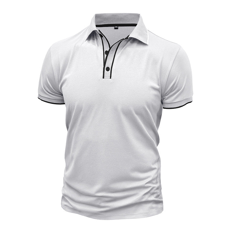 Herren Poloshirt Sportlich Modern Schnitt