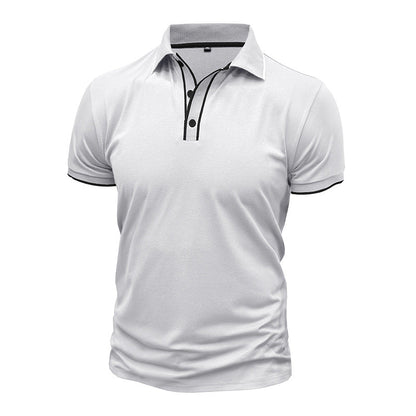 Herren Poloshirt Sportlich Modern Schnitt