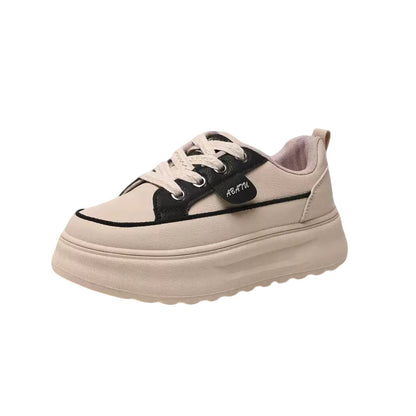 Damen Sneaker Dickes Profil Atmungsaktiv Sportlich