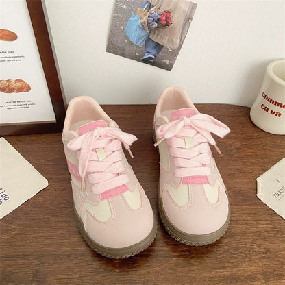 Damen Sneaker Bequem Atmungsaktiv Flexibel Laufsohle