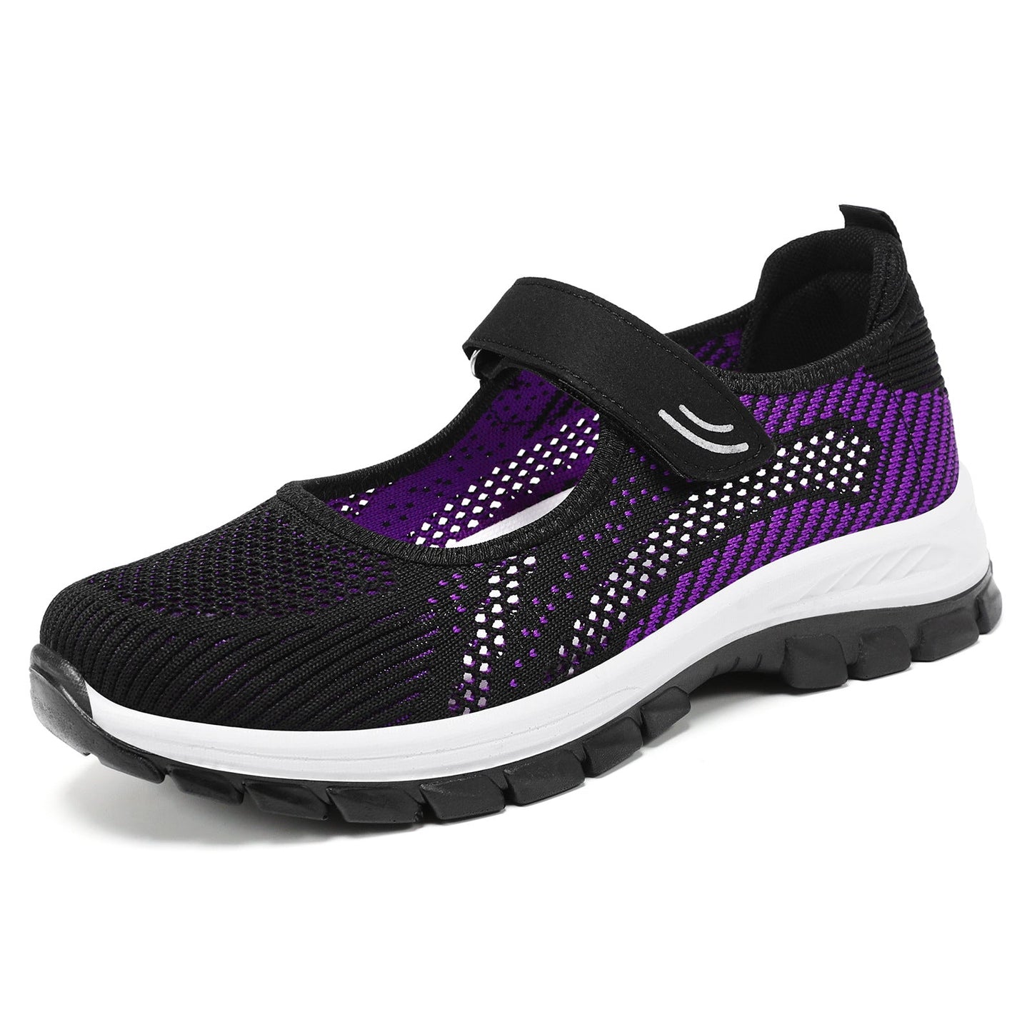 Damen Fitness-Schuhe Atmungsaktiv mit Klettverschluss Sportlich