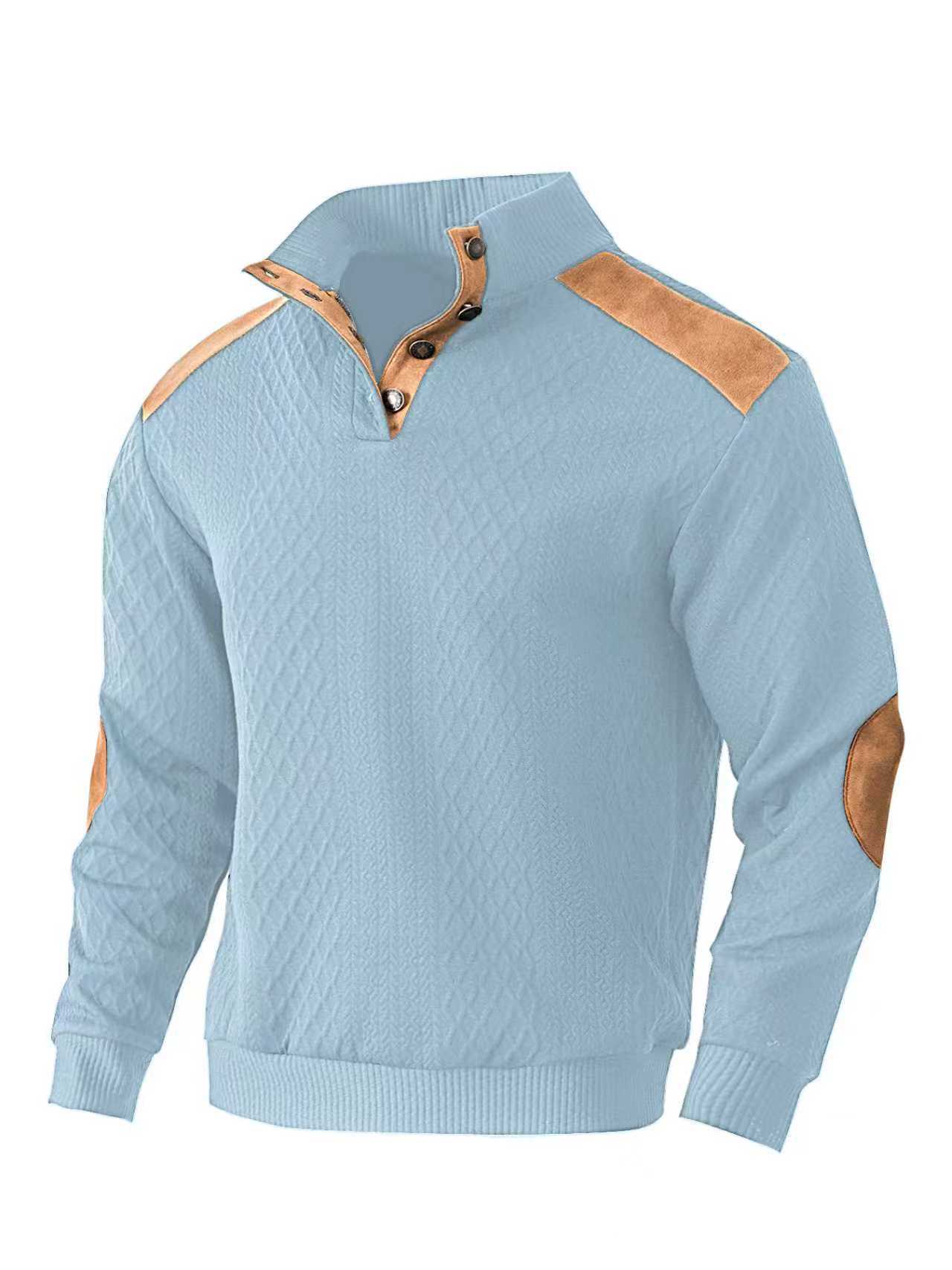 Herren Strickpullover Stehkragen Modern Trendig