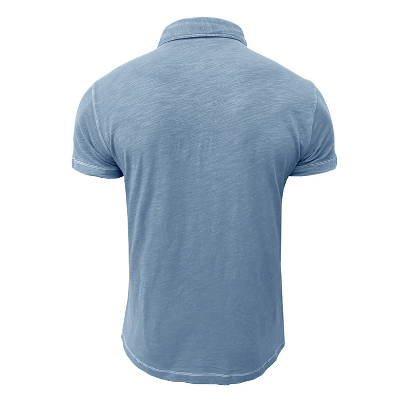 Herren Poloshirt Modern Slim Fit Kragen