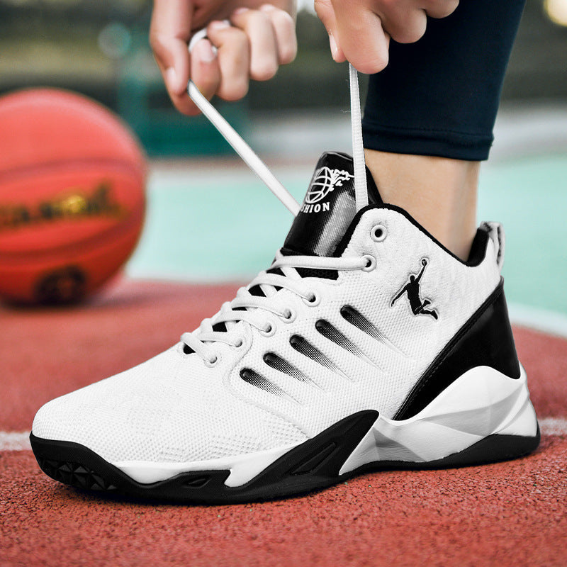 Damen Basketball-Sneaker atmungsaktiv Stabil