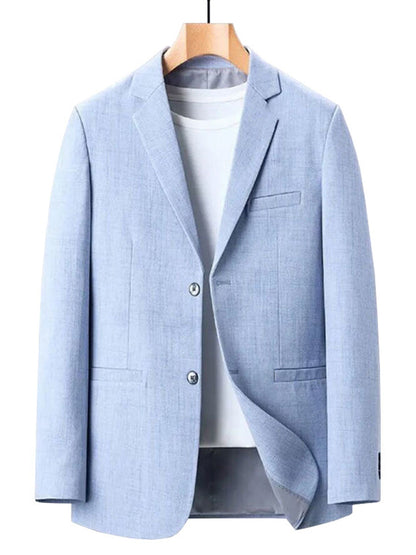 Herren Sommerblazer Leicht atmungsaktiv Slim Fit