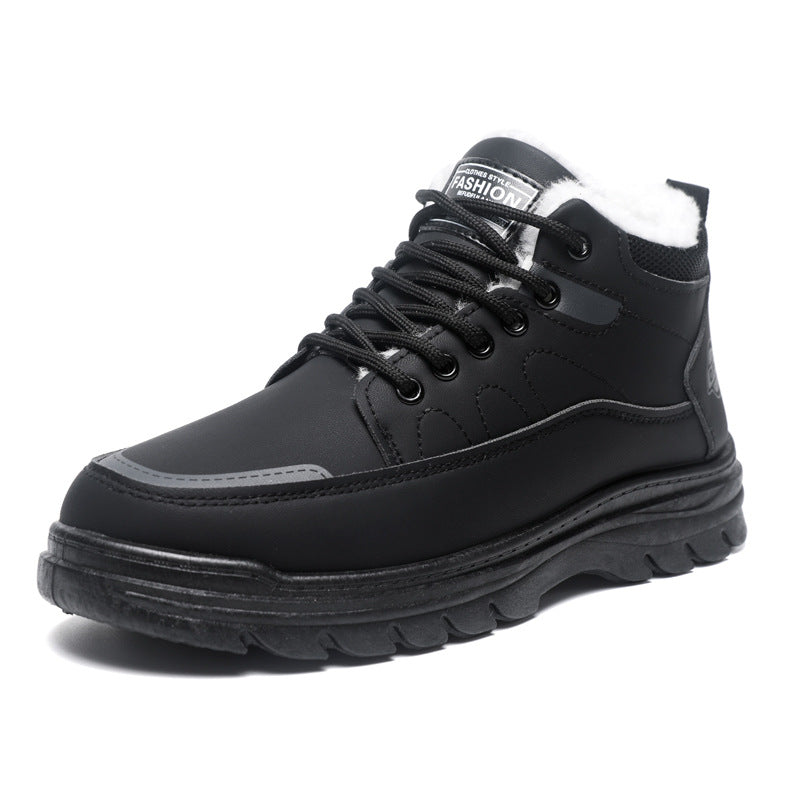 Damen Stiefel Winterfest Hochschnitt Warm
