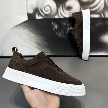 Damen Sneaker Wildleder Komfort Laufsohlen Modern