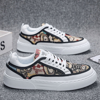 Damen Sneaker Bequem Grafik Muster Sportlich