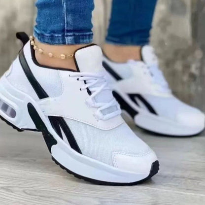 Damen Sneaker Sportlich Atmungsaktiv Mit Dämpfung