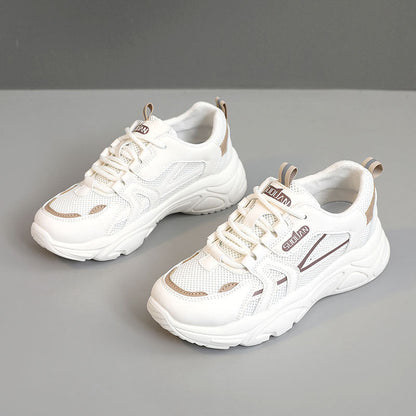 Damen Sneaker Bequem Atmungsaktiv Netz Oberfläche