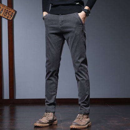 Schicke Herren Chino Hose Slim Fit - BerlinGlamour