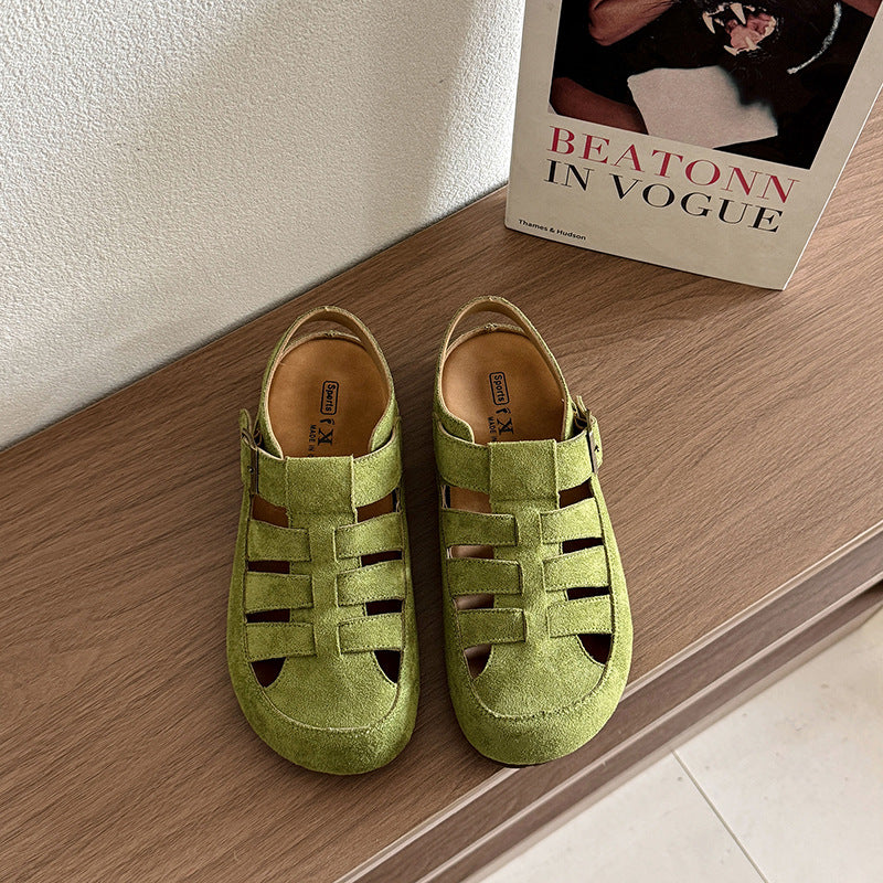 Damen Clogs Bequem atmungsaktiv mit Riemchen