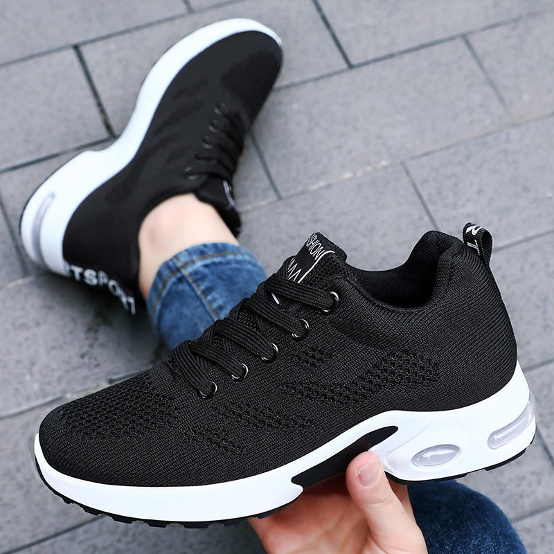Damen Sneaker Sport Mesh Leicht Dämpfung