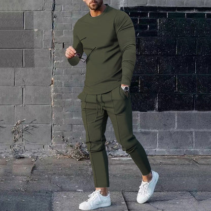 Herren Langarmshirt Bequem Lässig Trendig