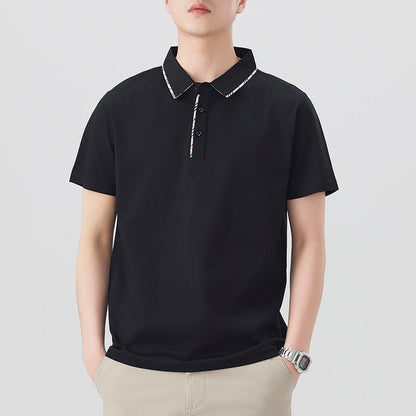 Herren Poloshirt Modern mit Stylishem Kragen Design - BerlinGlamour
