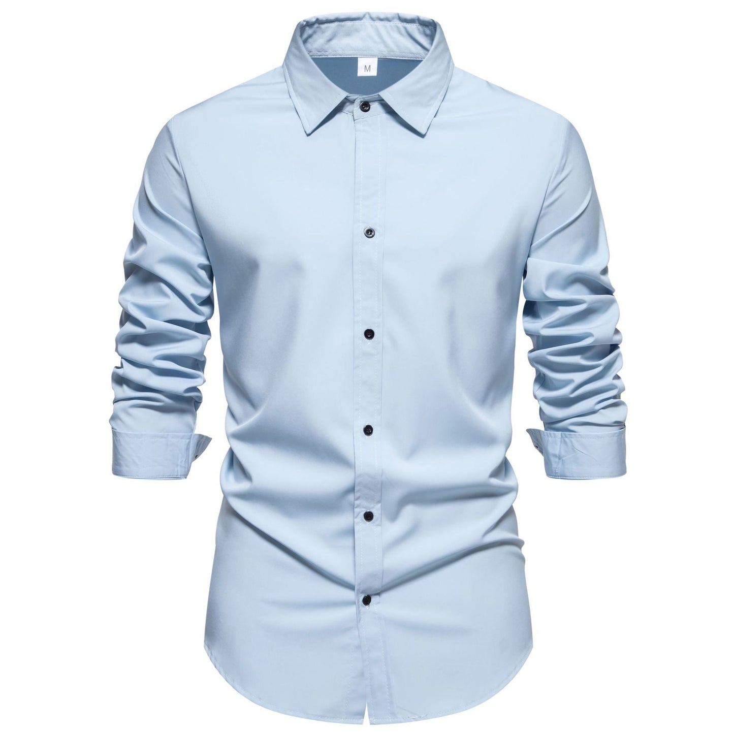 Herren Langarmhemd Modern Baumwolle Hochwertig Berlin