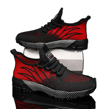 Damen Laufschuhe Sportlich Sneaker Modern Strickdesign