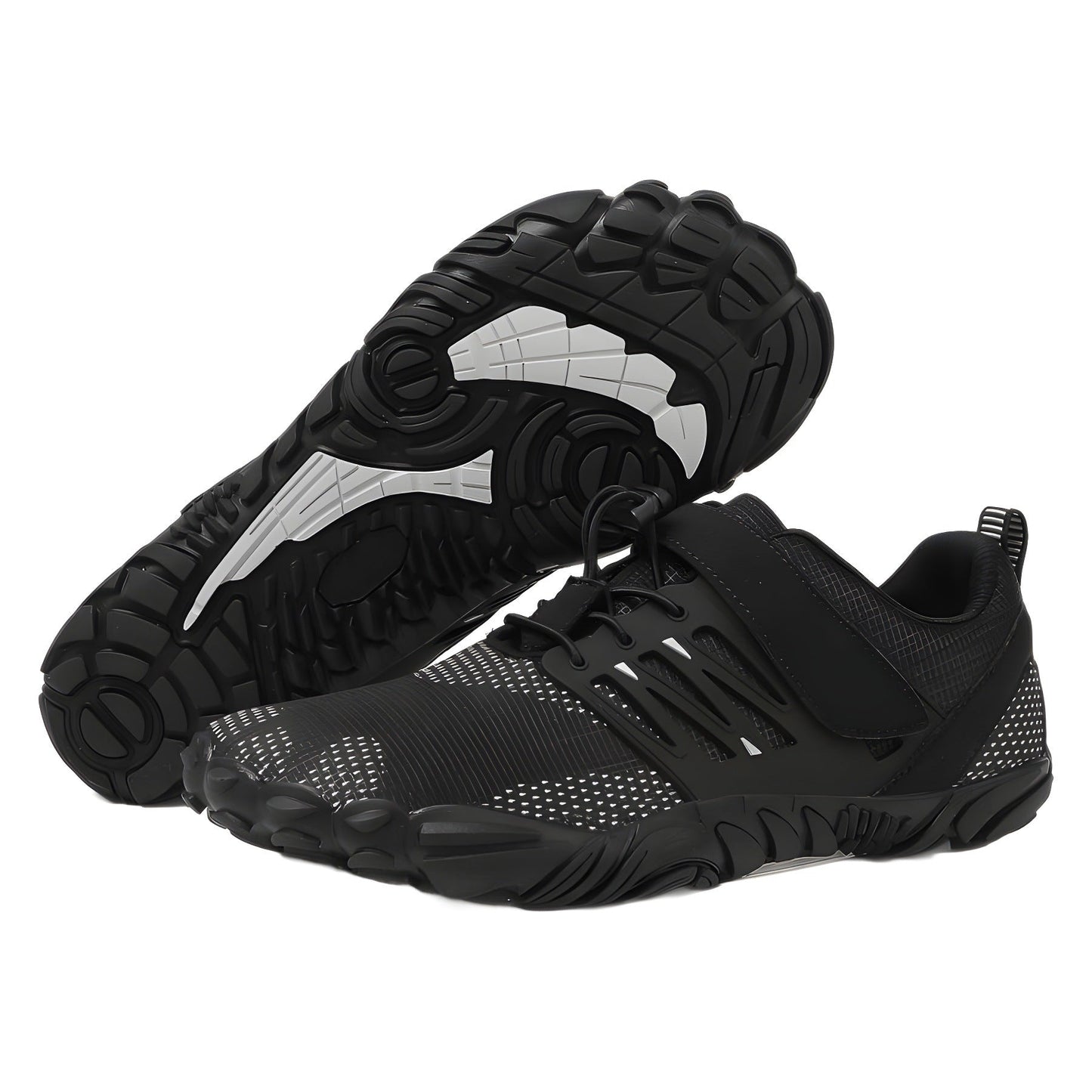 Damen Fitnessschuhe Aqua Sportschuhe Schnellschnürsystem