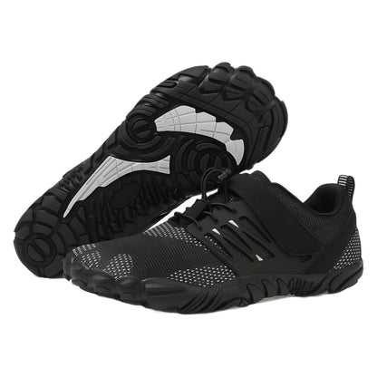 Damen Fitnessschuhe Aqua Sportschuhe Schnellschnürsystem