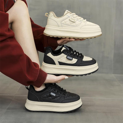 Damen Sneaker Warmfleece Innensohle Rutschfest Moderne - BerlinGlamour