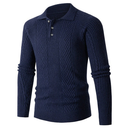 Herren Pullover Rautenmuster Klassisch Modern