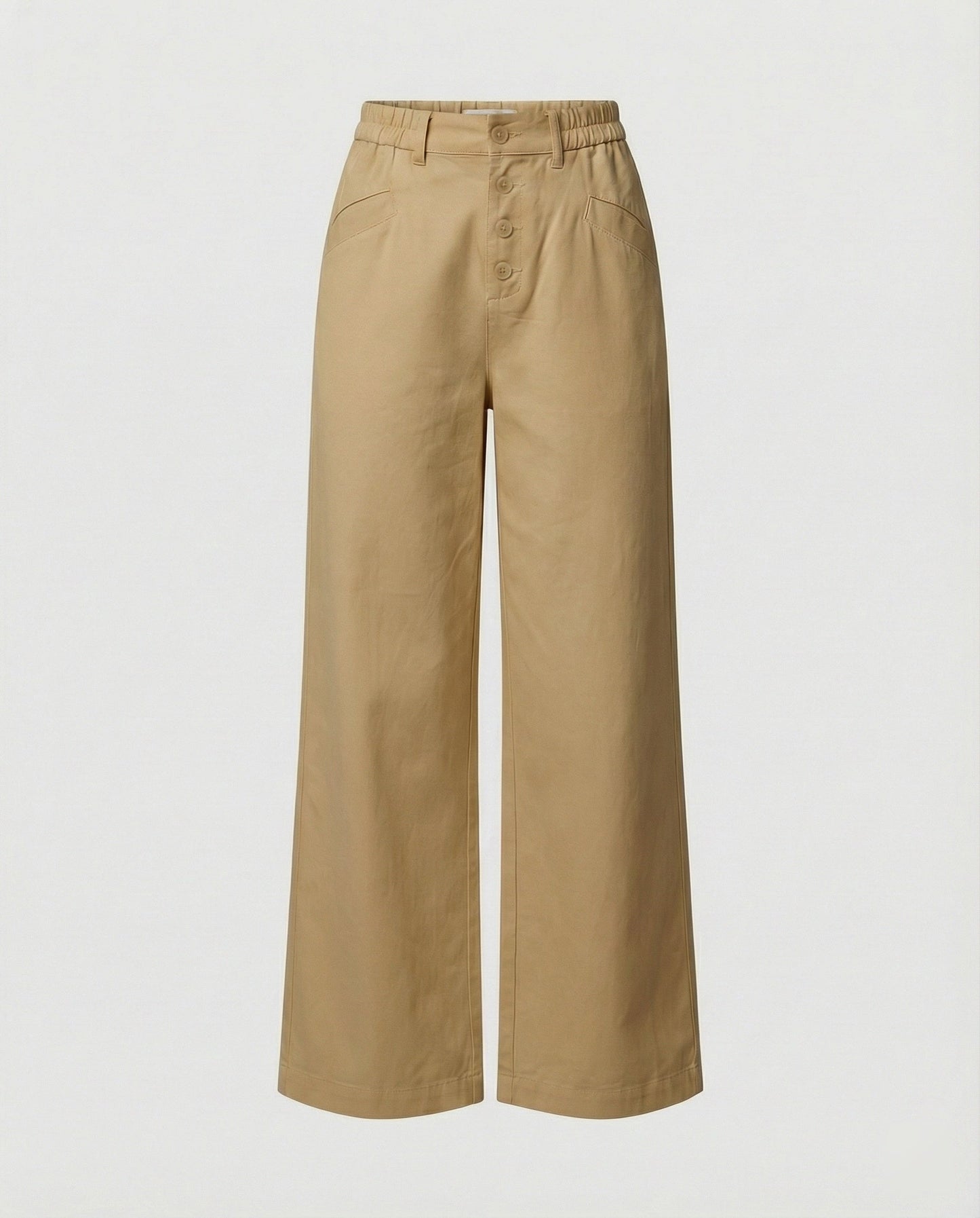 Damen Leinenhose Weite Bequem Sommer