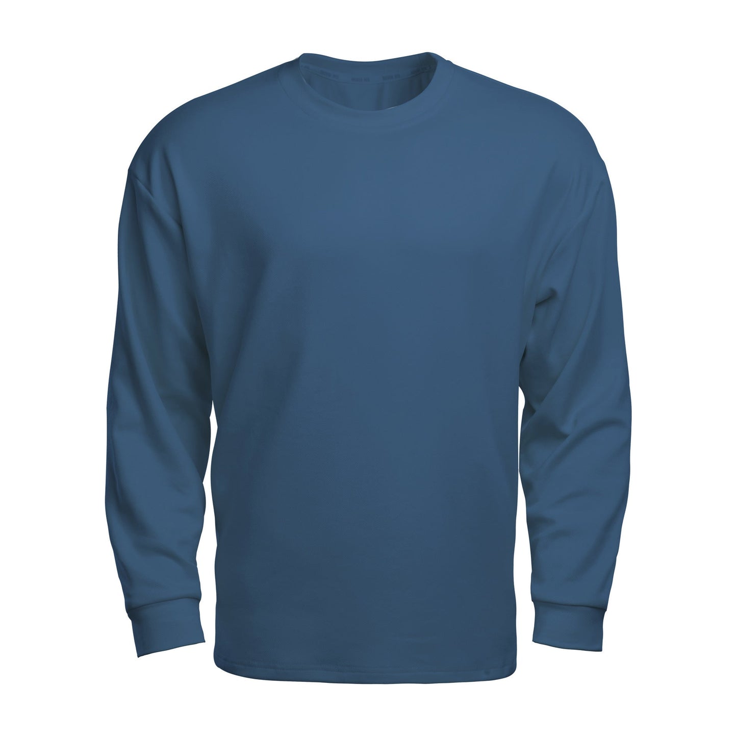 Herren Langarmshirt Weich Lässig Freizeitshirt Bequem