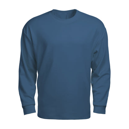 Herren Langarmshirt Weich Lässig Freizeitshirt Bequem