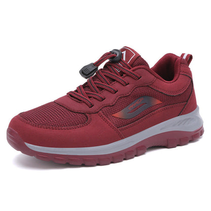 Damen SportSchuhe Freizeit Sneaker Flexibel Schnellschnürsystem