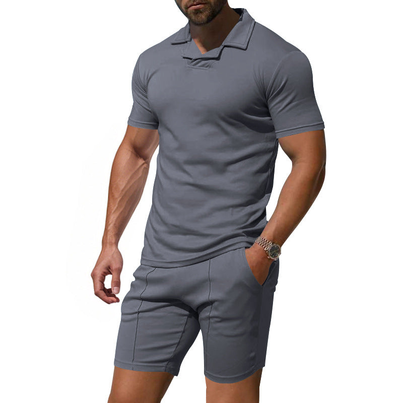 Herren Sportset Atmungsaktives Material Funktionsshirt