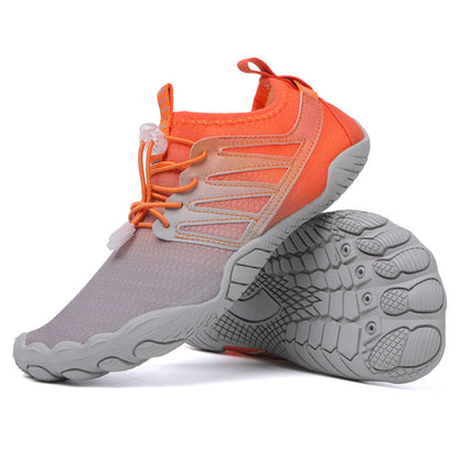 Damen Wasserschuhe Elastisch Rutschfest Sportlich