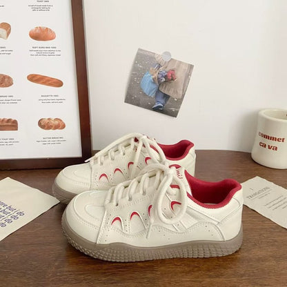 Damen Sneaker Sportlich Komfortable Laufschuhe Weiße Schuhe - BerlinGlamour