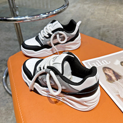 Damen Sneaker Chunky Bequem Komfortschuhe Moderne