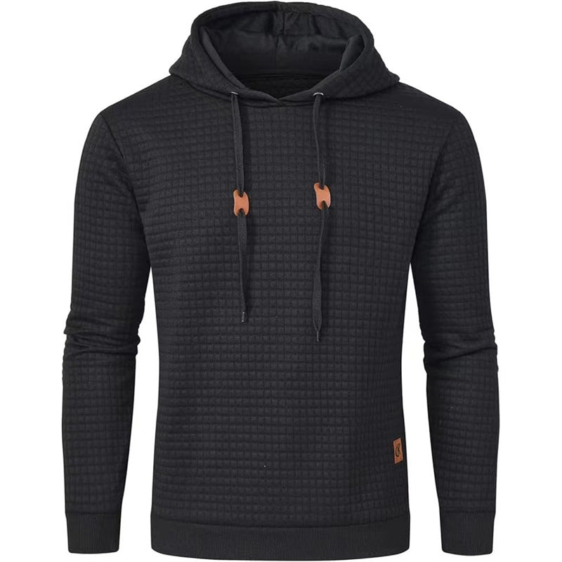Herren Kapuzensweater Strukturiert Modern Urban Style