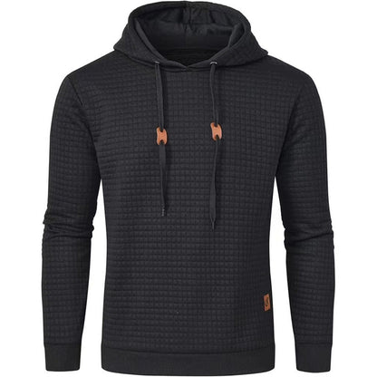Herren Kapuzensweater Strukturiert Modern Urban Style
