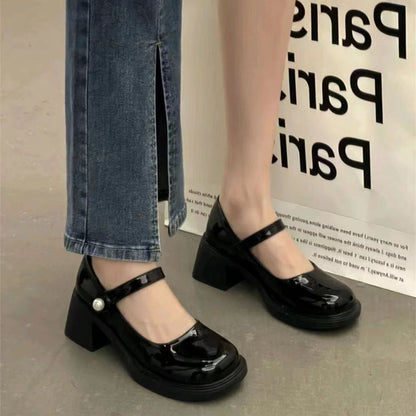 Damen Plateau Pumps High Heels Elegant