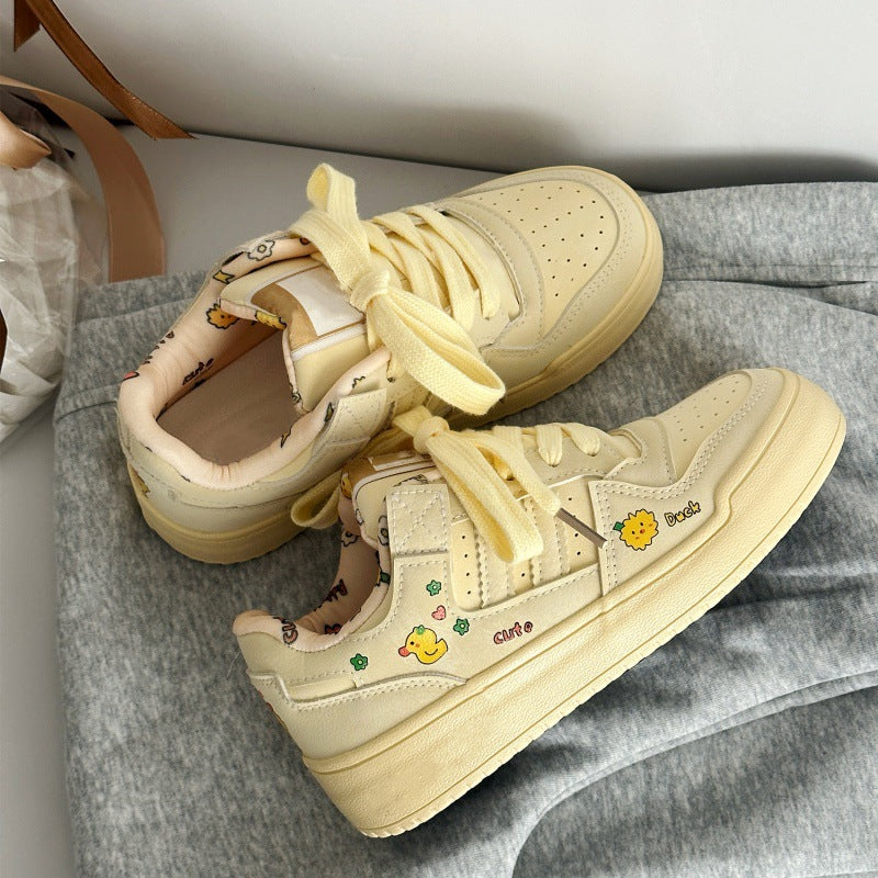 Damen Sneaker Weich Komfortabel Verspielt Frauen Schuhe - BerlinGlamour