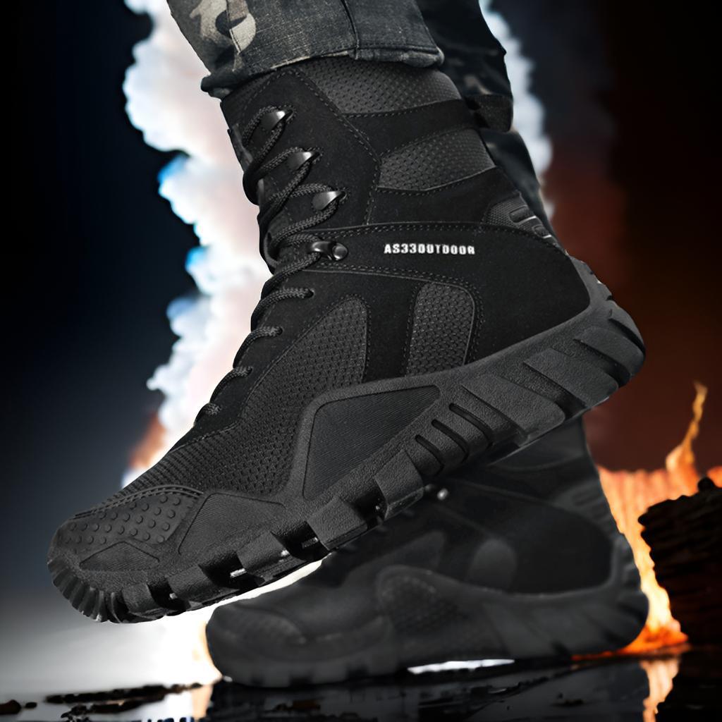 Herren Wanderschuhe Camouflage Rutschfest Wasserdicht