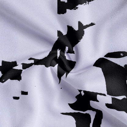Herren Poloshirt Camouflage Design Kontrast Modern