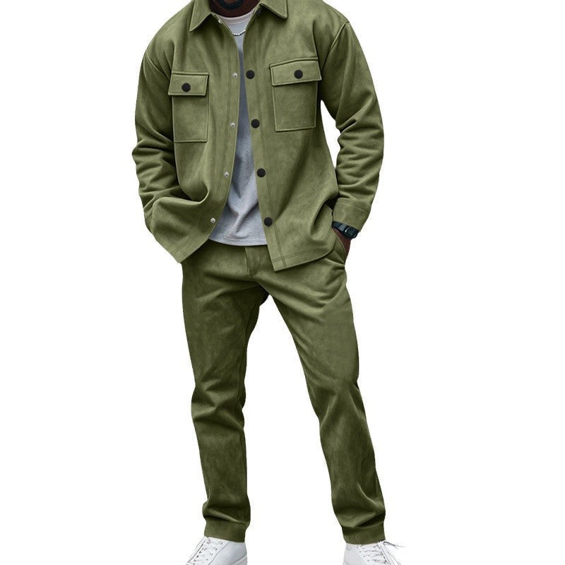 Herren Jogginganzug Sportlich Premium mit Taschen Lässig