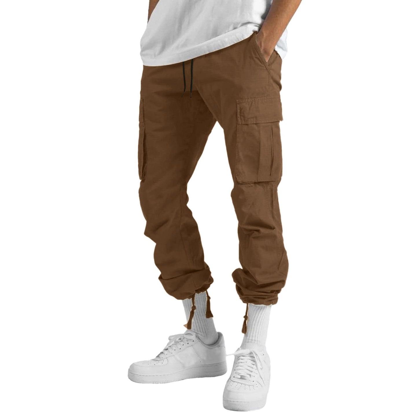 Herren Cargo-Hose Bequem Vieltaschig Outdoor