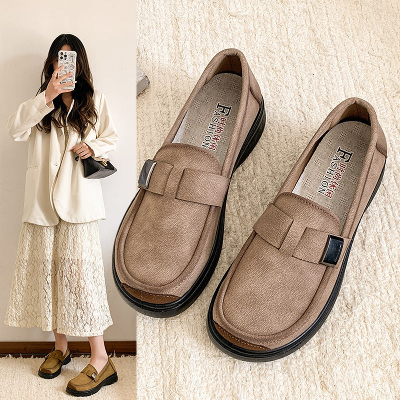 Damen Slipper Komfortabel Elegantes Design Schnalle